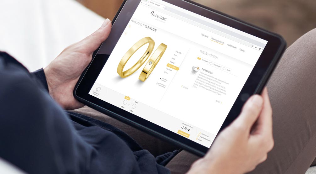 Juwelier Hoffmann - Dresden - Ringe - Trauringe - Konfiguratoren - Breuning