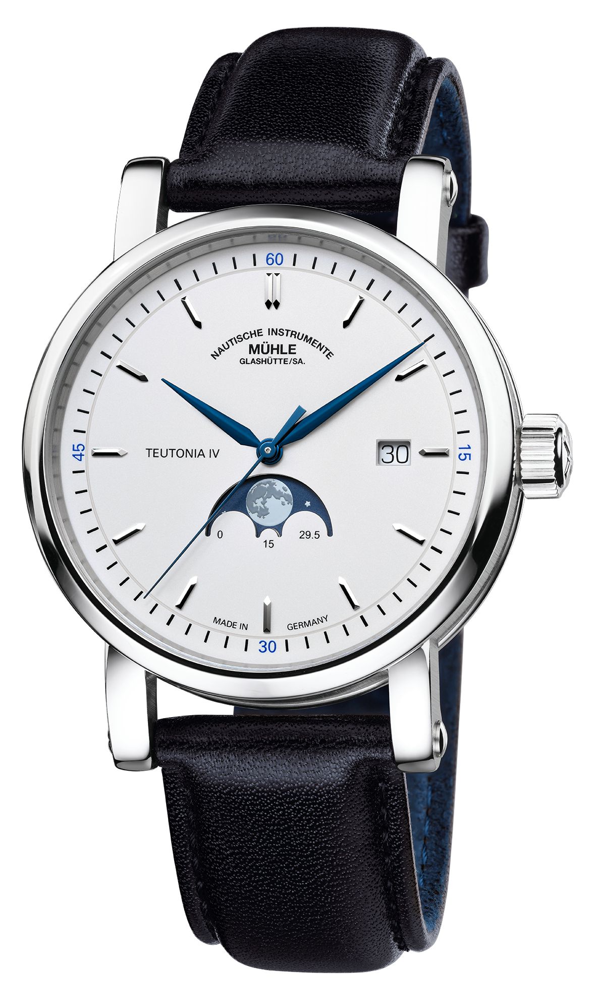 Mühle Glashütte Teutonia IV Mondphase – Bild 3