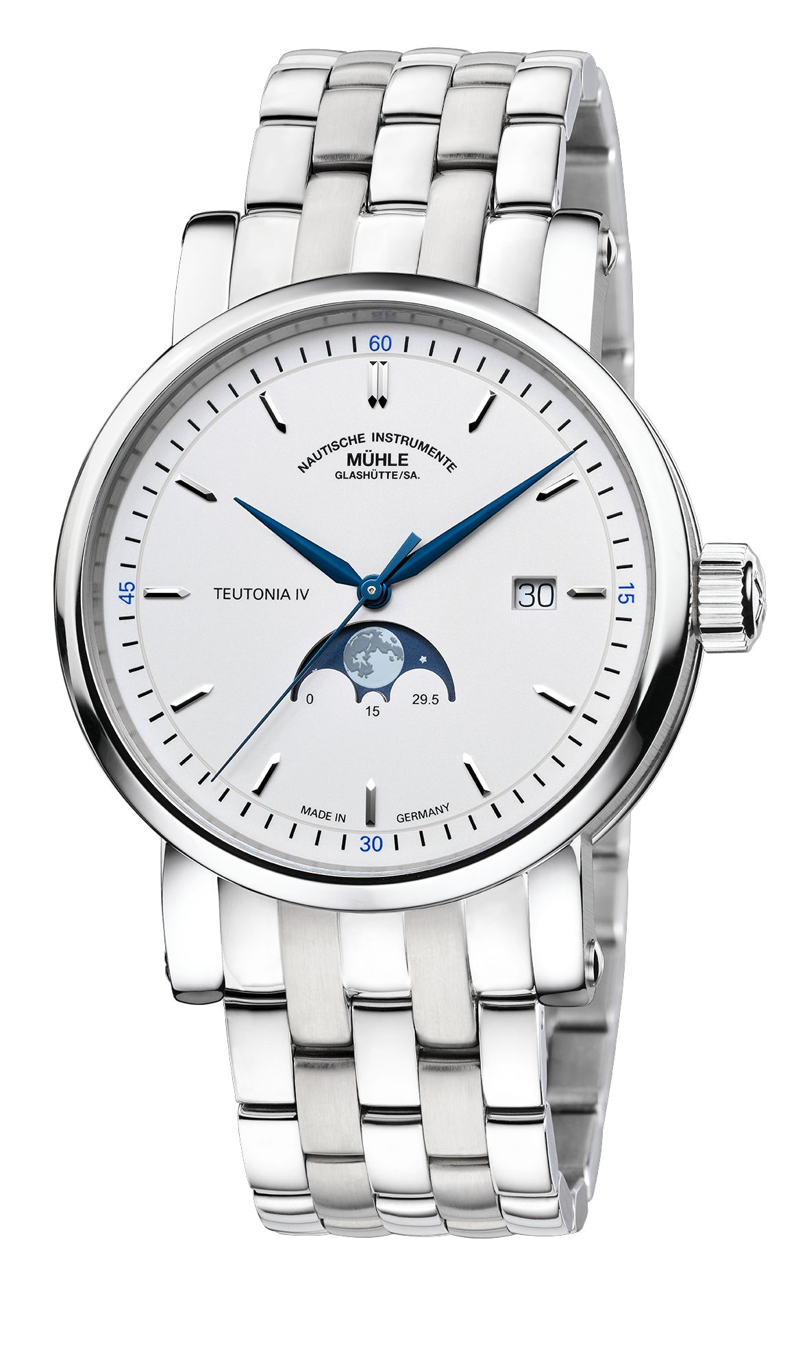 Mühle Glashütte Teutonia IV Mondphase